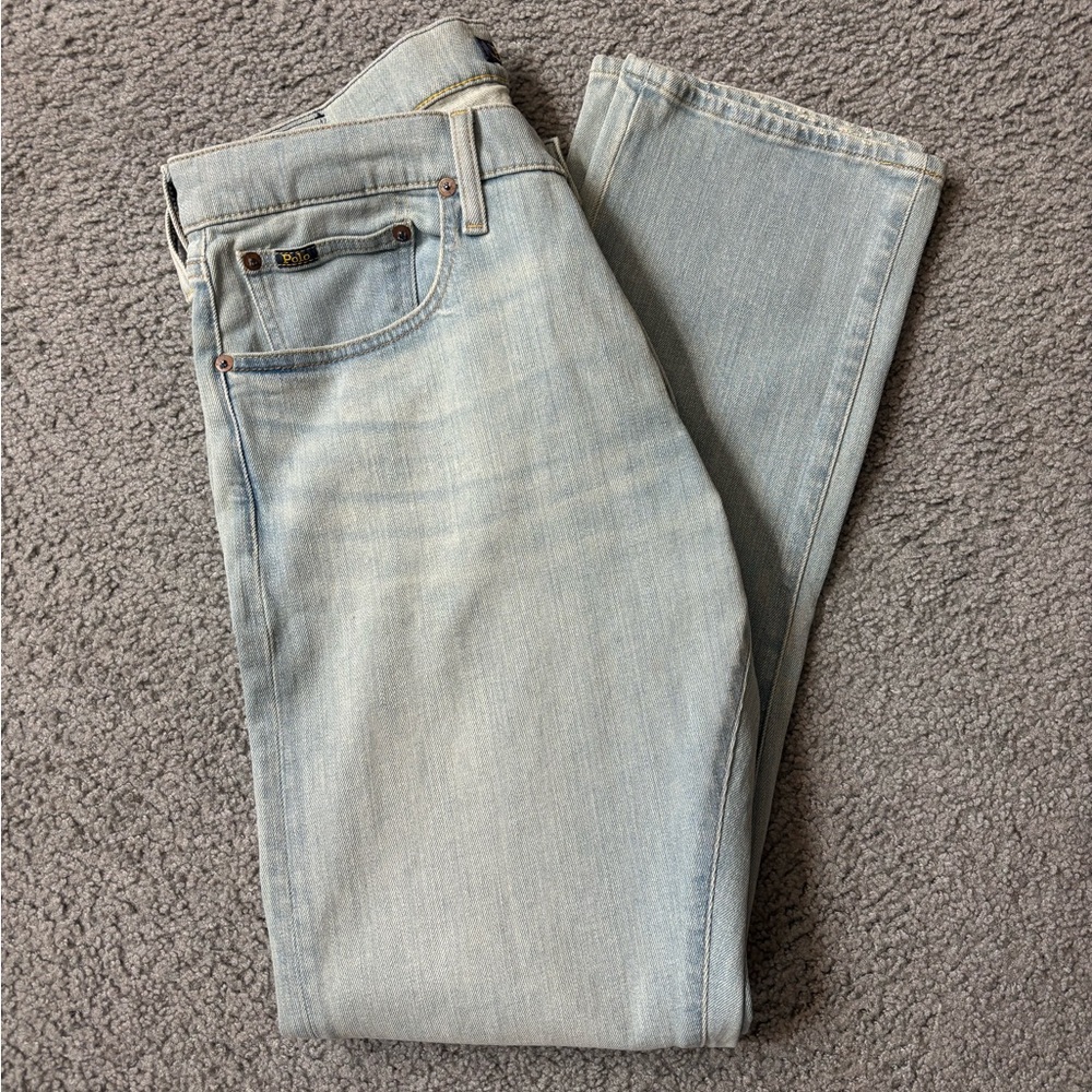 Ralph Lauren Light Blue Straight Leg Jeans